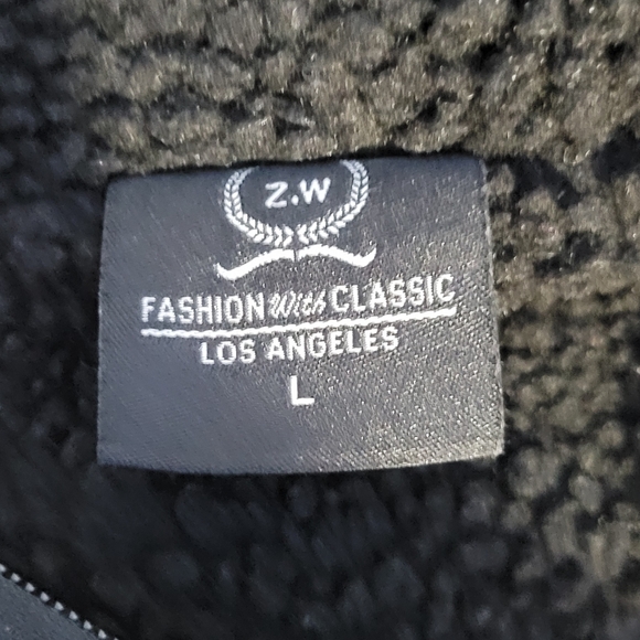 Z.W Fashion With Classic Mens Hoodie Size Large - Picture 3 of 5